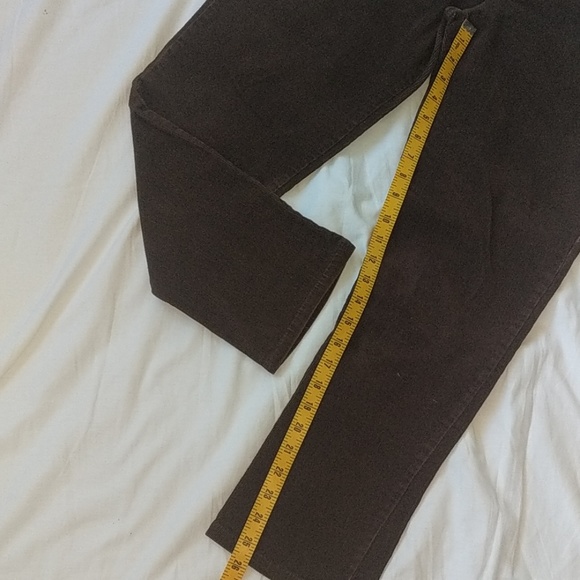Dear AB corduroy brown ankle pants sz 8 - Picture 6 of 7